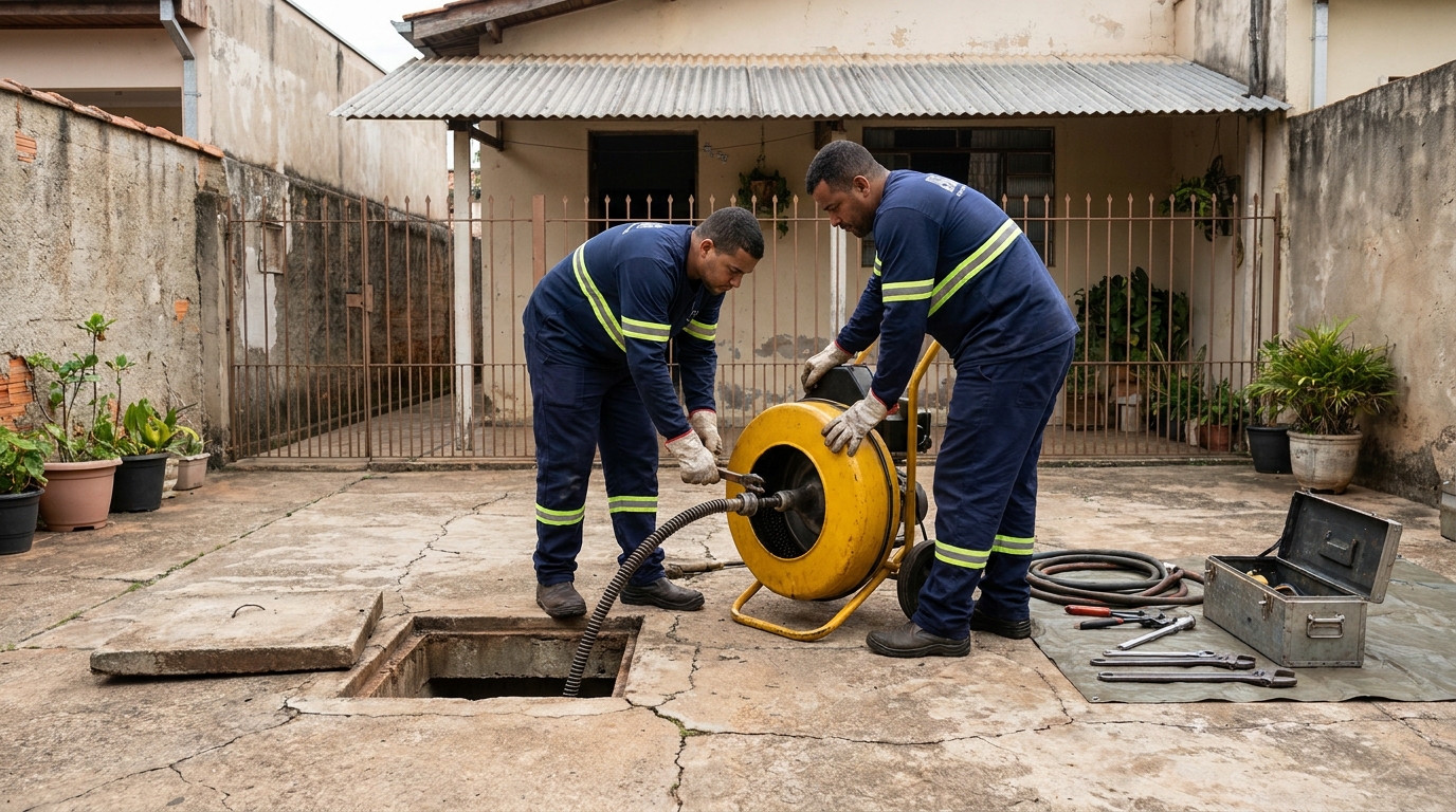Desentupimento de Esgoto em Petrópolis